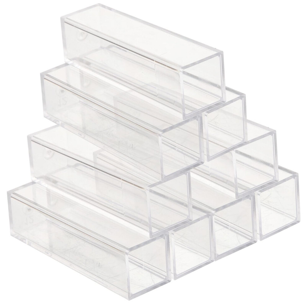 Mikikit 10Pcs Cuvette Standard Cuvette Disposable Cuvette Plastic Cuvette Reliable Accurate Professional Transparent For Spectrophotometers