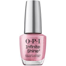 OPI Infinite Shine Shined Sealed Delivered | Opaque Bright Pink Shimmer Long Wear Gel Like Nail Polish | Vegan Long Lasting Streak Free