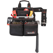 Hultafors Work Gear HT5663 keretezo krm- s szerszmtska, nagy teherbrs ballisztikus poliszter, nyitott kivitelu acl kalapcshurok mroszalag