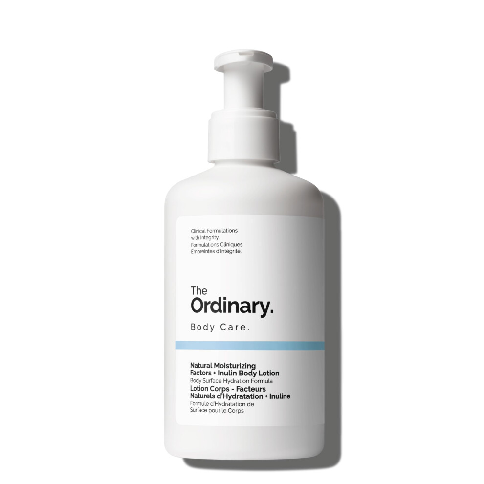The Ordinary Natural Moisturizing Factors + Inulin Body Lotion  Lightweight Hydration for All-Day Moisture & Skin Barrier Support  8.1 Fl Oz