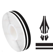 Autrends Auto-Nadelstreifen-Klebeband Vinyl-Pin-Striping-Aufkleber, DIY-Aufkleber, glnzend, fr Motorrad, Haustr, Musikinstrument, 32 Fu (9,8 m)