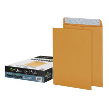 Quality Park 9 x 12 Zoll gro   e, selbstklebende Katalogumschl   ge zum Versenden, Organisieren und Aufbewahren, braunes Kraftpapier, schweres 28-lb-