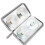 Siveit Θήκη CD, Χωρητικότητα 80 CD/DVD, Σκληρή Πλαστική Θήκη για Αποθήκευση 5