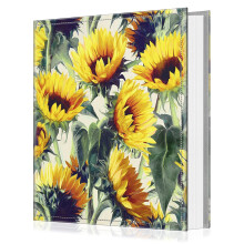 Fintie Fotoalbum 4x6 Fotos - 600 Taschen für Familien-, Hochzeits- und Urlaubsbilder, Sonnenblumen
