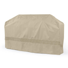 Covermates Island Grill Cover - Vejrbestandigt Udend?rs Cover Heavy Duty BBQ Covers til Large Island Elite 300D Polyester 74 Tommer Khaki