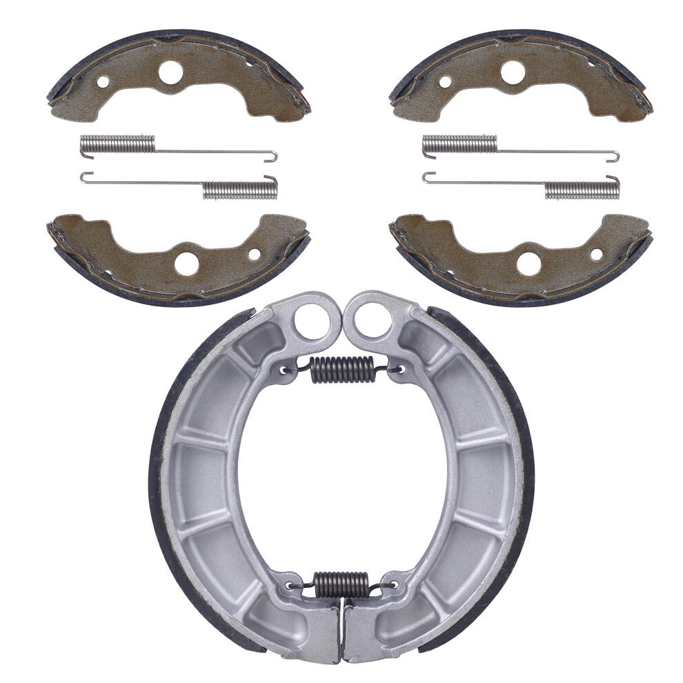4 Front Brake Wheel Cylinders W/Shoes Kit for Honda TRX650