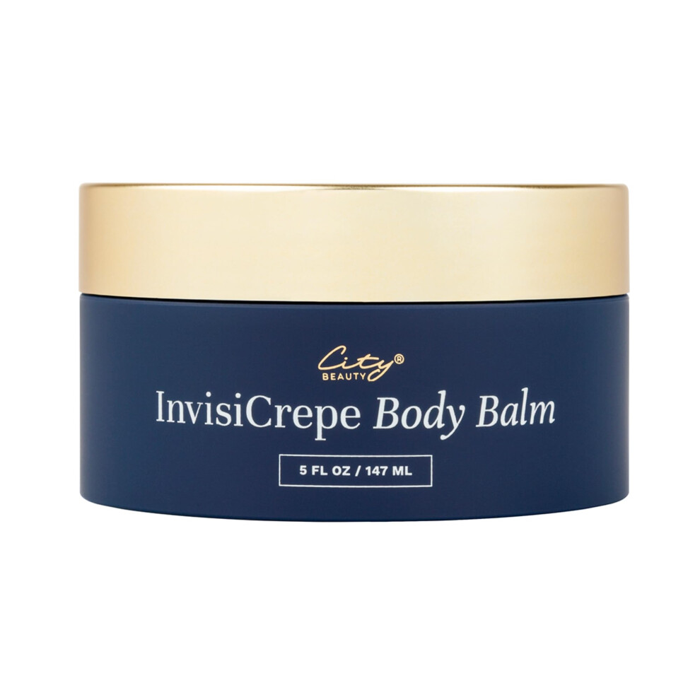 City Beauty Invisicrepe Body Balm - Skin Firming & Tightening Lotion For A Smoother Firmer Look | Anti-Aging Firming Body Lotion & Body Cream