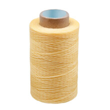 284 Yards Waxed Thread, 210D Heavy Duty for Leather Sewing, 0.8mm Flat Waxed String for Bookbinding/Shoe Repair