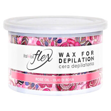 Italwax Flex Rose Oil - 397 g / 14 oz - Zachte was voor ontharing - Ongeparfumeerd - In vet oplosbare syntetische formule - Ideaal voor het waxen van