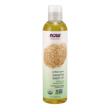 NOW Foods, Solutions, Sesamöl, Zertifiziert Bio, 8 fl oz (237 ml)