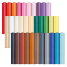32 stykker faux l?derplader 8? 12 tommer farvede faux pu l?derplader faux l?dermateriale til at lave buer ?reringe h?ndv?rk DIY -projekter