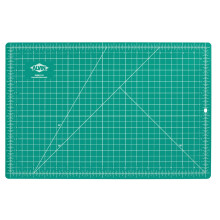 ALVIN GBM ngygyt vgszonyeg 12 x 18 hvelyk | Ktoldalas zld/fekete | 5 rtegu rcsozott fellet kzmuvessghez s varrshoz GBM1218 modell