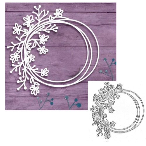 MLWSKERTY Utensili da taglio in metallo stencil fai da te scrapbooking album carta carta modello stampo goffratura artigianato decorazione