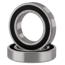 XiKe 2 pezzi 6010-2RS cuscinetti con doppia guarnizione in gomma 50x80x16mm cuscinetti a sfere a gola profonda pre-lubrificati, stabili e convenienti.