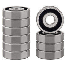 XiKe 10 St ck 6200-2RS-Lager mit doppelter Gummidichtung, 10 x 30 x 9 mm, vorgeschmiert und stabile Leistung und kosteng nstige Rillenkugellager.