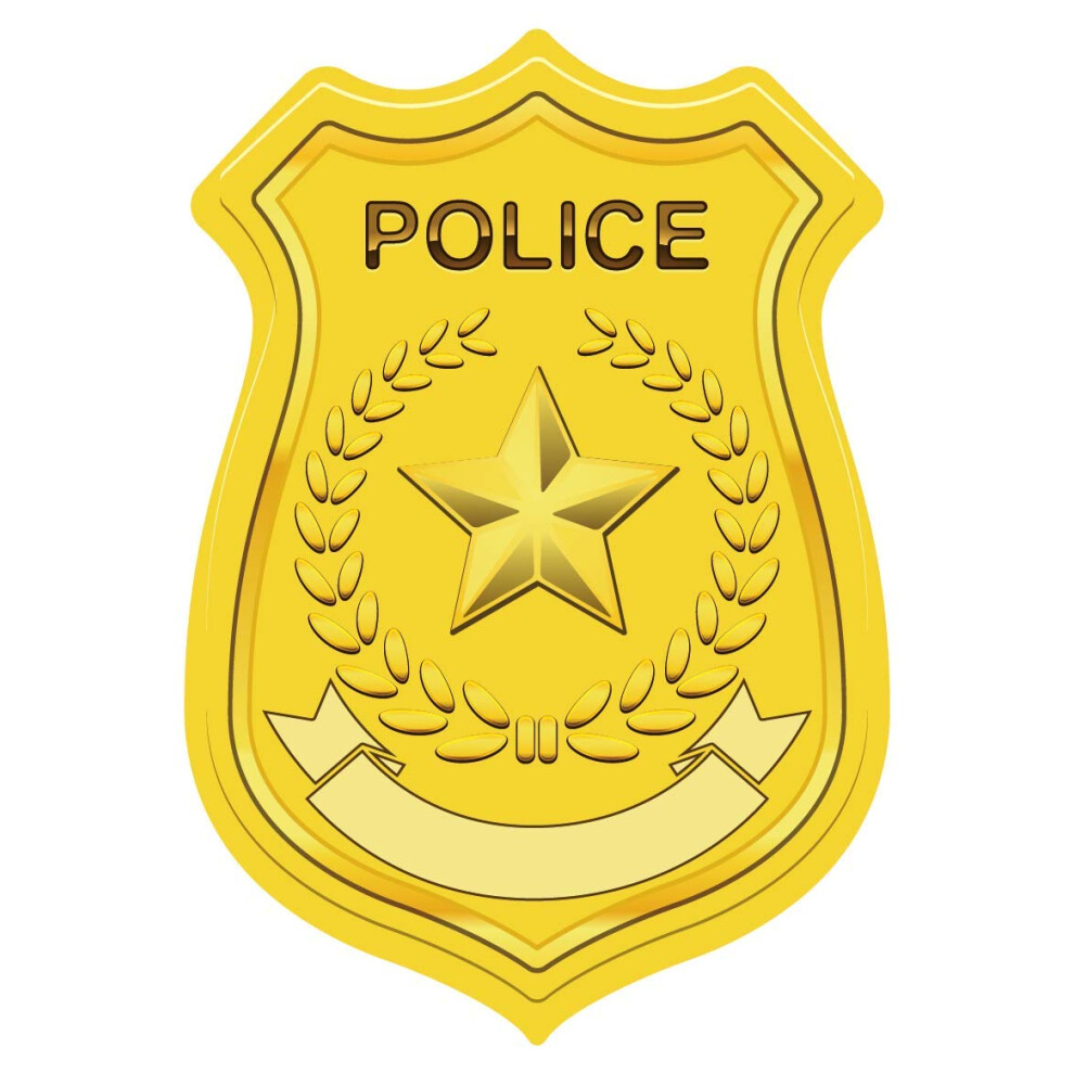 Autocollants pour badges de police, autocollants pour badges, autocollants pour badges de police pour enfants, autocollants de police pour anniversair