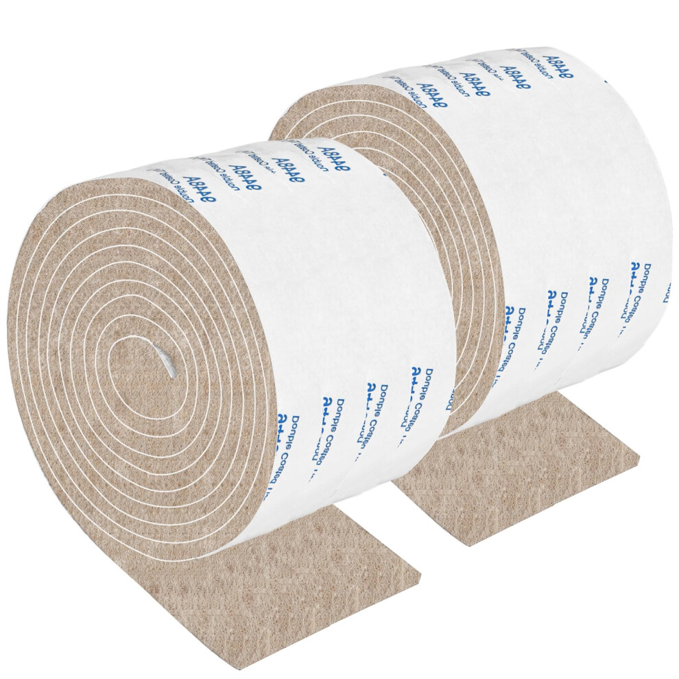 Felt Strips With Adhesive Backing Adhesive Felt Strips 2 Felt Rolls 2X 60 Inches Beige Felt Tape With Adhesive Backing Furniture Felt Strips 787353188301