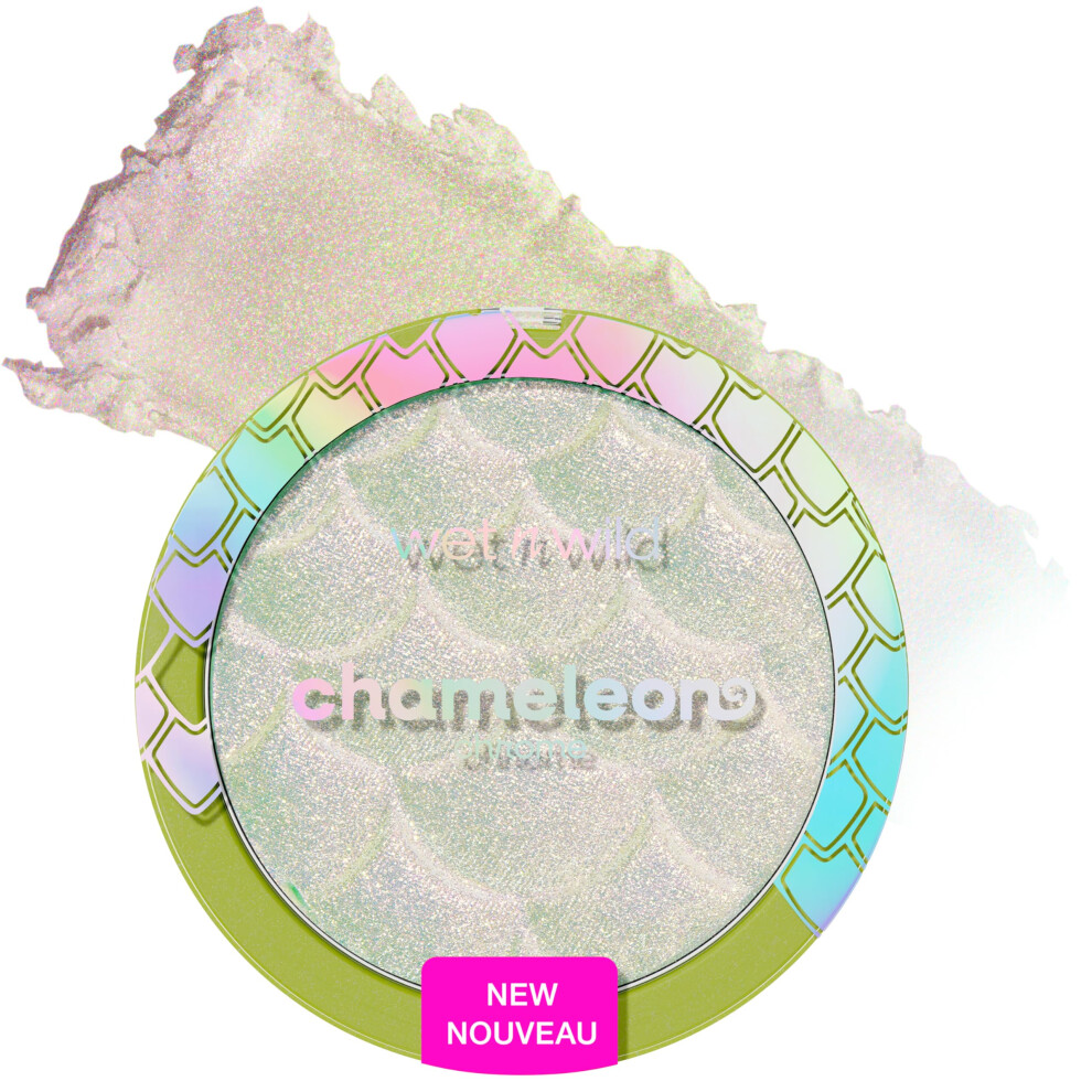 Nass Und Wild Wet N Wild Chameleon Chrome Highlighter Dynamic Color Shift Liquid-To-Baked Texture Customizable Luminous Radiance Cruelty-Free - Too Sirius