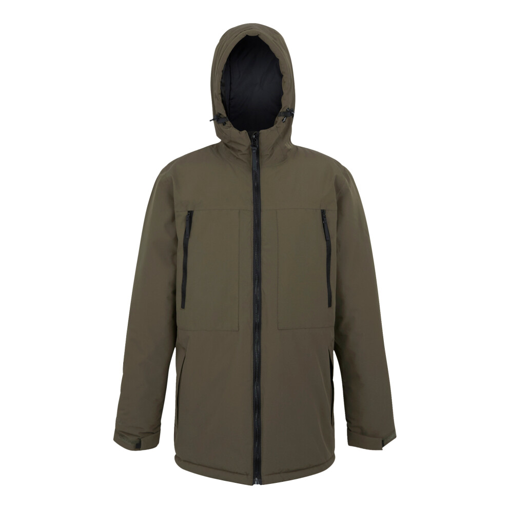 (S, Crocodile) Regatta Mens Larrick II Waterproof Insulated Jacket