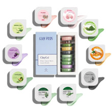 ClayCo! 10 Piece Clay Mask Variety Kit for Men & Women Facial and Skin Care Clay Face Mask Set (Rose Dead Sea Green Tea Aloe Vera 24K Gold)