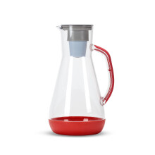 Hydros 64 Ounce waterfilterkan met gepatenteerde snelle Flo Tech 60 seconden snelle opvulling en BPA-vrij recyclebaar filter met acht kopjes capacite