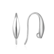 4db Adabele Authentic 925 Sterling ezst francia flbeval horgok lg fldrt foltll rdium bevonat flbeval kszerksztshez SS480