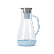 Hydros 64 ounce waterfilterkan met gepatenteerde Fast Flo-technologie, snel vullen in 60 seconden en BPA-vrij recyclebaar filter, capaciteit van acht