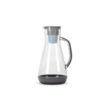 Hydros 64 Ounce waterfilterkan met gepatenteerde snelle Flo Tech 60 seconden snelle opvulling en BPA-vrij recyclebaar filter met capaciteit voor acht