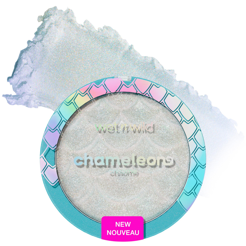 wet n wild Chameleon Chrome Highlighter  Dynamic Color Shift  Liquid-to-Baked Texture  Customizable Luminous Radiance  Cruelty-Free - Venus Swing-image-OPC-PGG9XCM-NEW