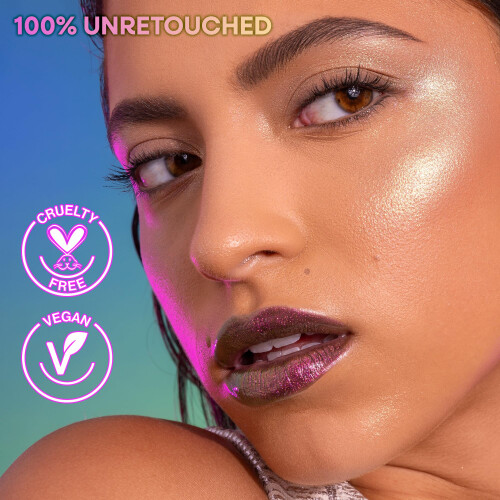 Wet n Wild wet n wild Chameleon Chrome Highlighter, dynamischer Farbwechsel, flüssig zu gebacken 2