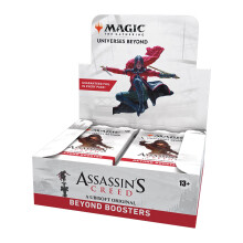 Magic: The Gathering - Assassin's Creed Beyond Booster Box | 24 buste Beyond (7 carte in ogni busta) | Gioco di carte collezionabili per et dai
