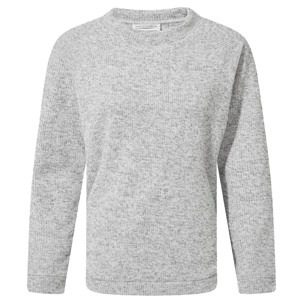 (8 UK, Soft Grey Marl) Craghoppers Womens/Ladies Nessa Overhead Sweatshirt