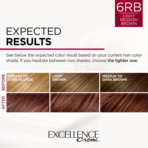 L’Oréal Paris Excellence Crm#6rb Lt Röd Brunt 2