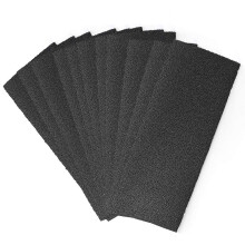 Papel de lija LotFancy de grano 80, 45 unidades, 23 x 9,1 cm, lija en seco y h medo, hoja de lija de carburo de silicio para metal, automoci n, m