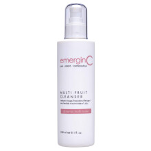 Crème nettoyante douce multi-fruits emerginC - Nettoyant visage aux AHA naturels et à la vitamine C issus d'extraits de fruits naturels - Élimine