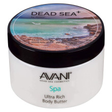 Avani Ultra Rich Body-Dead Butter Salt Salt Aloe Vera witamina e shea jojoba slonecznik oliwek olej eteryczny--na wszystkie typy skry Postron/ja