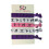 SportyBella Elastici per Capelli e Code per Ginnastica - Accessori Capelli per Ragazze, Senza Pieghe, 5pcs (Viola/Rosa) 1