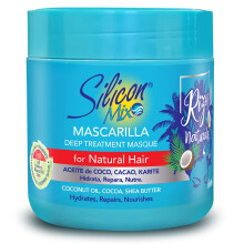 Silicon Mix Hair Conditioning Mask for Natural Wavy and Curly Hair 500 ml - Intensive Moisturising Treatment with Coconut Oil Cocoa and Shea Butter