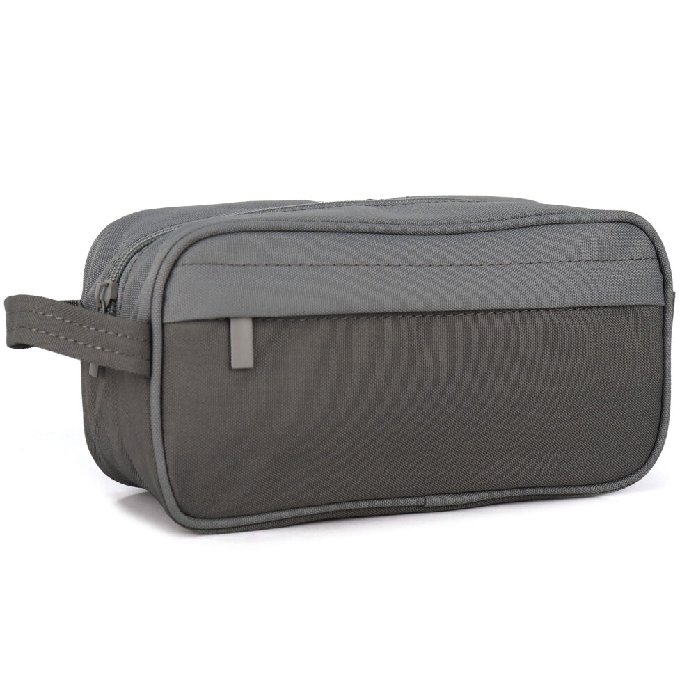 Astuccio Portapenne Grigio Mesa Per Ragazzi, Con Cerniera E Tasca Per Bambini E Adolescenti, Organizer Da Scrivania Portatile, Astuccio Per Matit-image