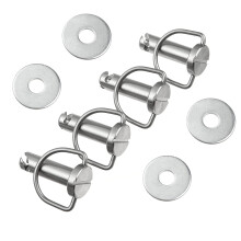 Harley zadeltas montage pin bouten motorfiets zadeltas bevestigingsmiddelen pinnen voor Harley Davidson Touring Softail Road King Electra Street Glid