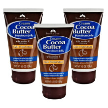 Lotion à la vitamine E et au beurre de cacao pour soins personnels, gelée de pétrole, 4,5 oz (paquet de 3), crème à la vitamine E pour la peau av