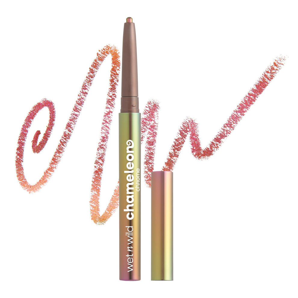 wet n wild Chameleon Chrome Retractable Waterproof Eyeliner  Smudge-Proof Dynamic Color Shift  Long-Lasting 18-Hour Wear  Cruelty-Free - Cosmic Seeker