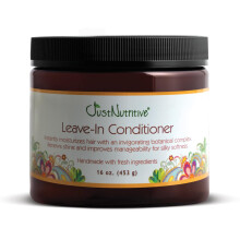 Just Nutritive Leave in Conditioner/Multitasking Leave In for All Hair Types/Pure ingredients fight frizz split ends and creates radiant healthy shi