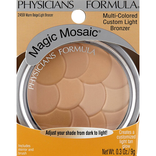 Physicians Formula Magic Mosaic Πολύχρωμος Βronzer, Highlighting, Contour Powder, Ζεστό Μπεζ/Ανοιχτό Bronzer 2