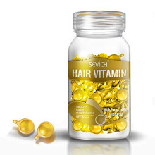 SEVICH Hajvitamin szrum kapszula - Hajhidratl esszencia formula A C E vitaminokkal B5 vitamin Argn makadmia avokd olajok javtjk a srlt haj