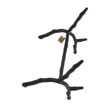 Lulu Decor Gjutjrn Branch Style Bokhllare Staffli Bildhllare Bild Display Kokbokshllare Bibelstll Antik Svart (Branch Staffli CI20)