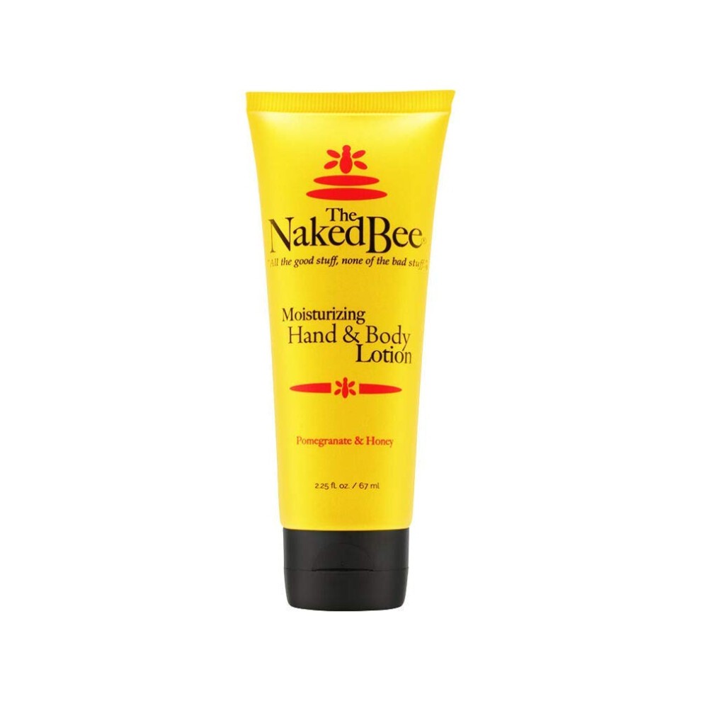 The Naked Bee Nourishing Body Lotion For All Skin Types (2.25 Oz) Moisture Replenishing Lotion For Dry Skin With Pomegranate & Honey- Skin Care For Bo