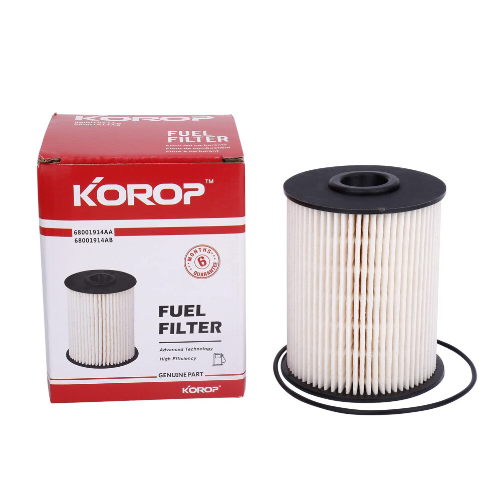 5.9 Cummins Fuel Filter Fits For Dodge Ram 2500 3500 5.9L Cummins Turbo Diesel 2000-2009 Replaces# 68001914Aa 68001914Ab 5015581Aa 5015581Ab 33585 768564784117