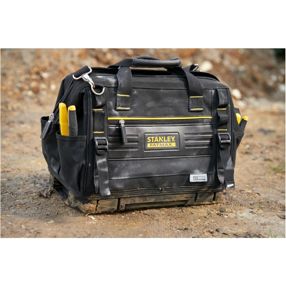 Stanley FatMax PRO-STACK Soft Bag Max Capacity - Black