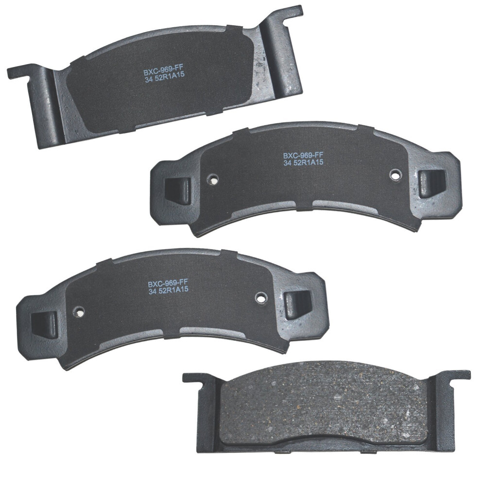 Bendix Premium Sbc34 Ceramic Front Brake Pads For Select Models Ford Fairlane Falcon Mustang Ranchero Torino Mercury Comet Cougar Cyclone Mont 887243220088